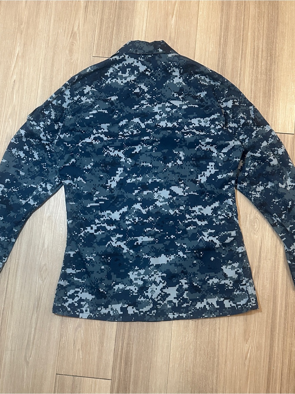 Vintage US NAVY NWU Blue Digital Camo Blouse - Picture 6 of 6